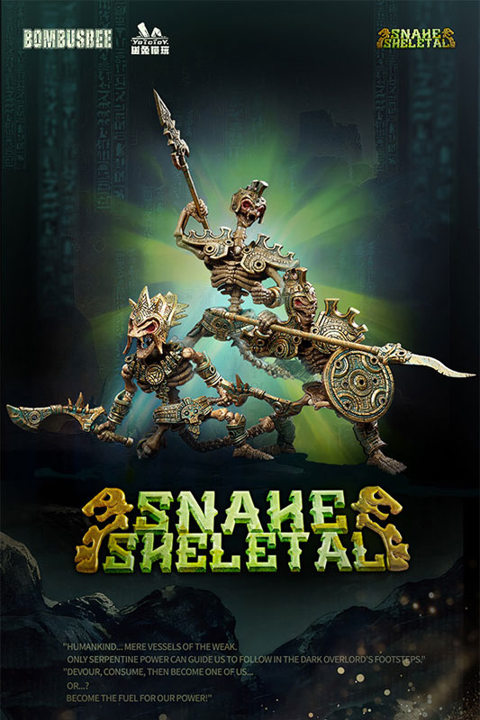 SNAKE SKELETAL Series 1/12