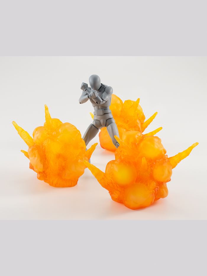 Tamashii EFFECT Series EXPLOSION Red Ver./Gray Ver. for SHFiguarts