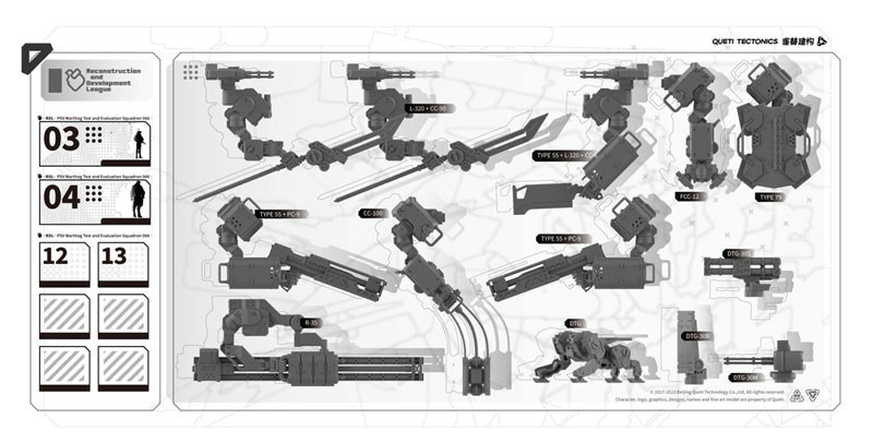 Ember: Obsidian Protocol RDL Heavy Metal Expansion Pack Plastic Model Kit