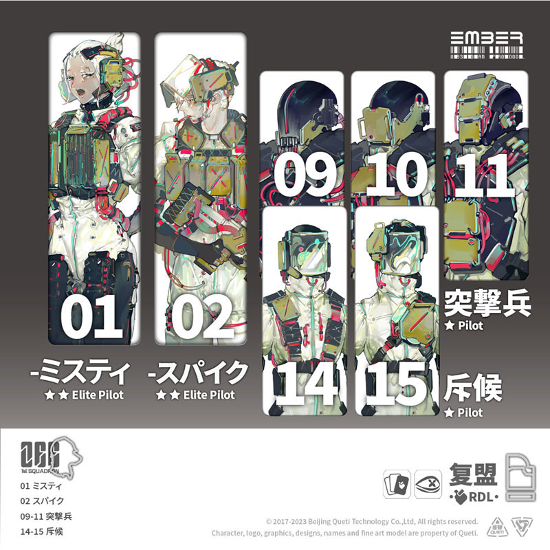 Ember: Obsidian Protocol RDL Core Pack Plastic Model Kit