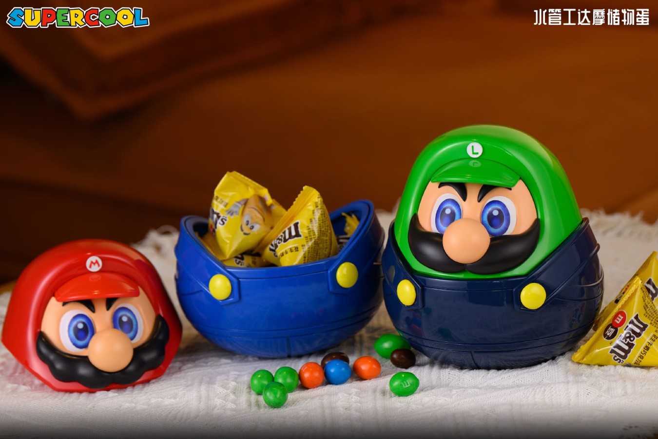 Mario Daruma storage box