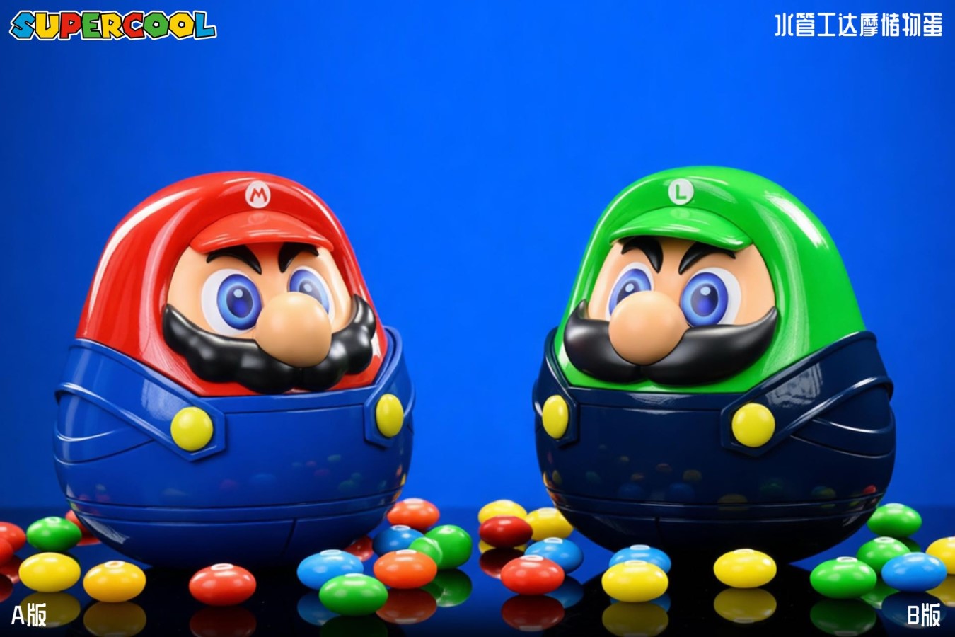 Mario Daruma storage box