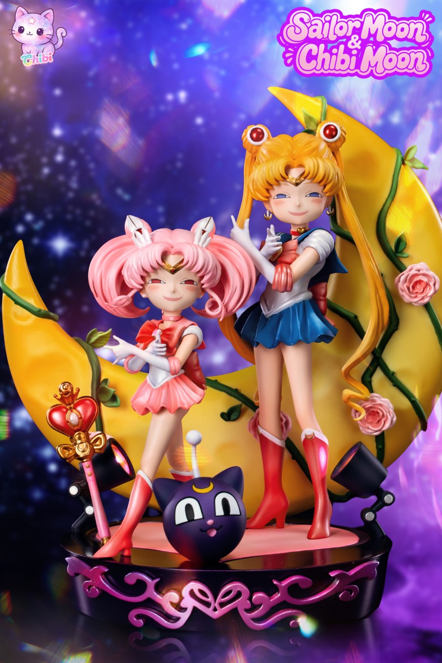 Sailor Moon & Chibi Moon
