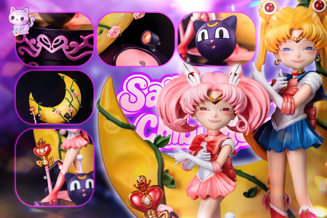 Sailor Moon & Chibi Moon