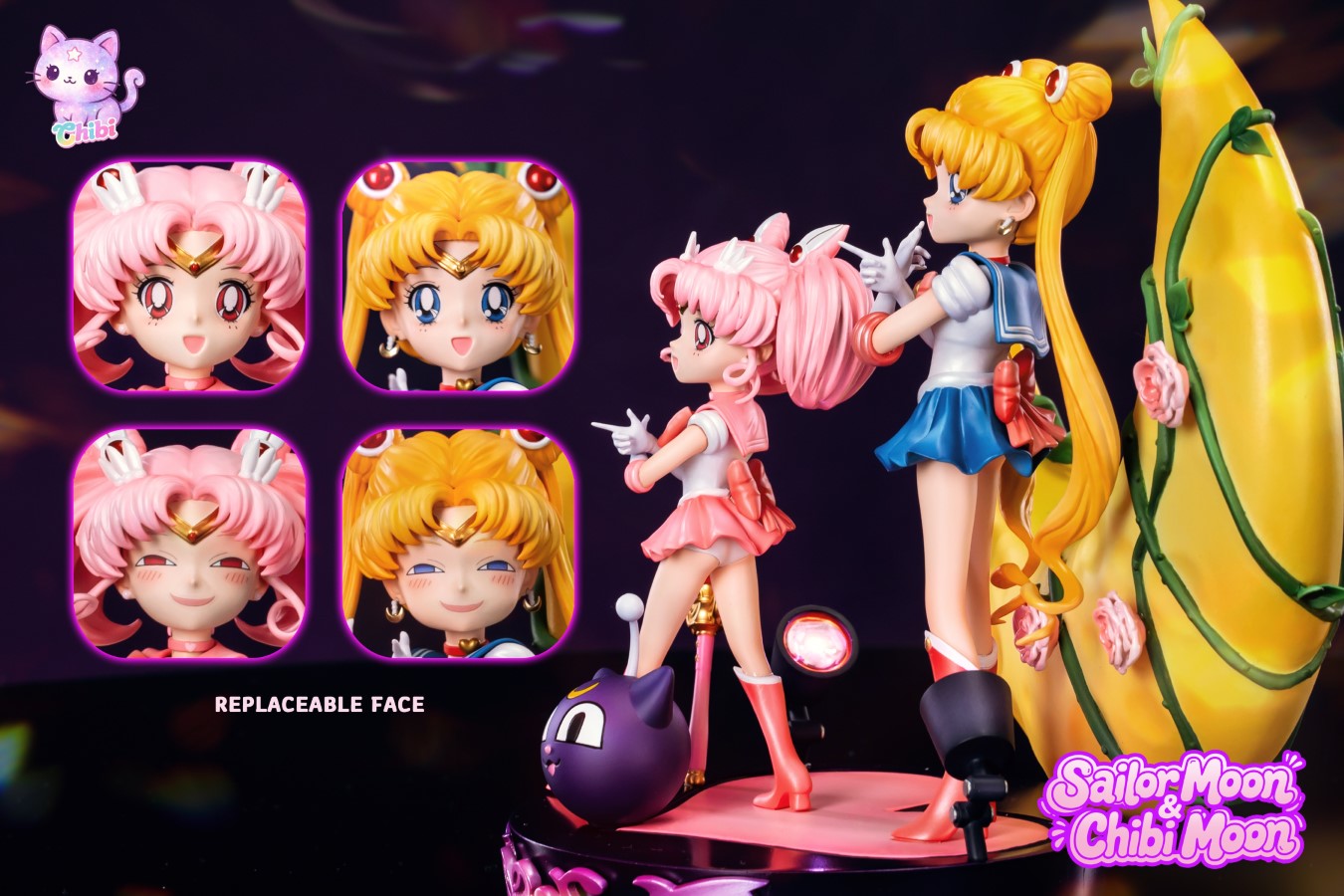 Sailor Moon & Chibi Moon