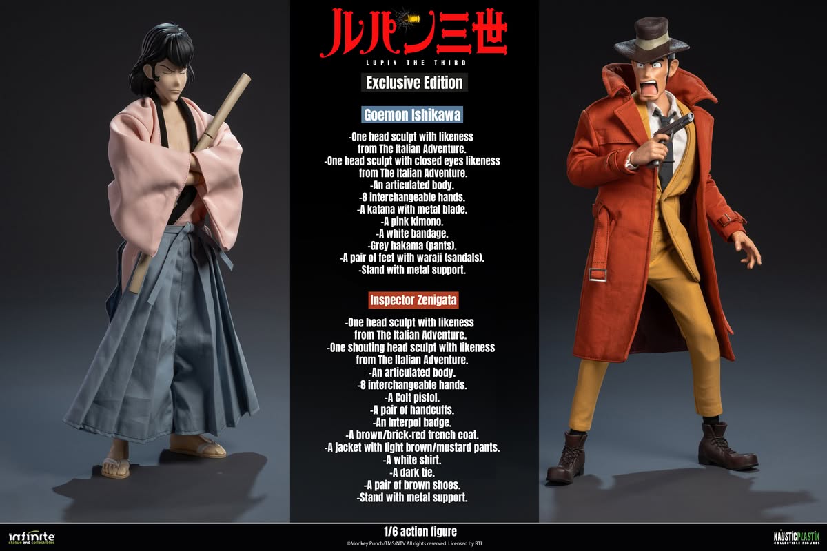 Lupine The 3rd: Goemon & Zenigata