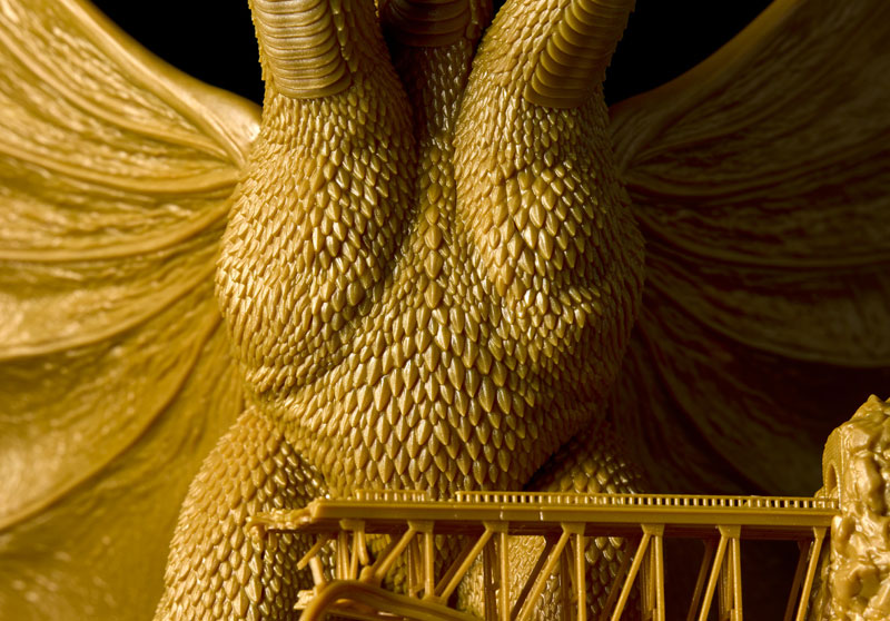 ARTPLA SCULPTURE WORKS King Ghidorah Re: Imagination Plastic Model