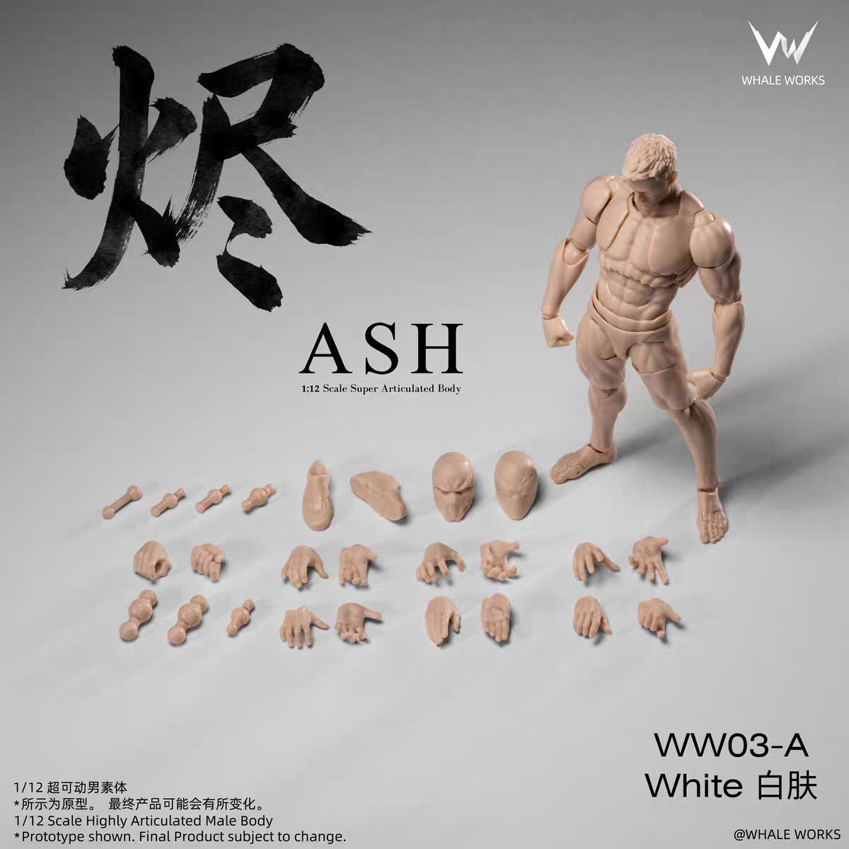 Male Body Ash 1/12