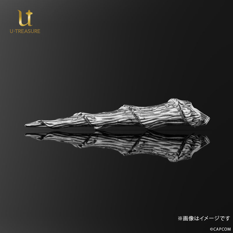 Monster Hunter Kirin Azure Horn Statue Silver