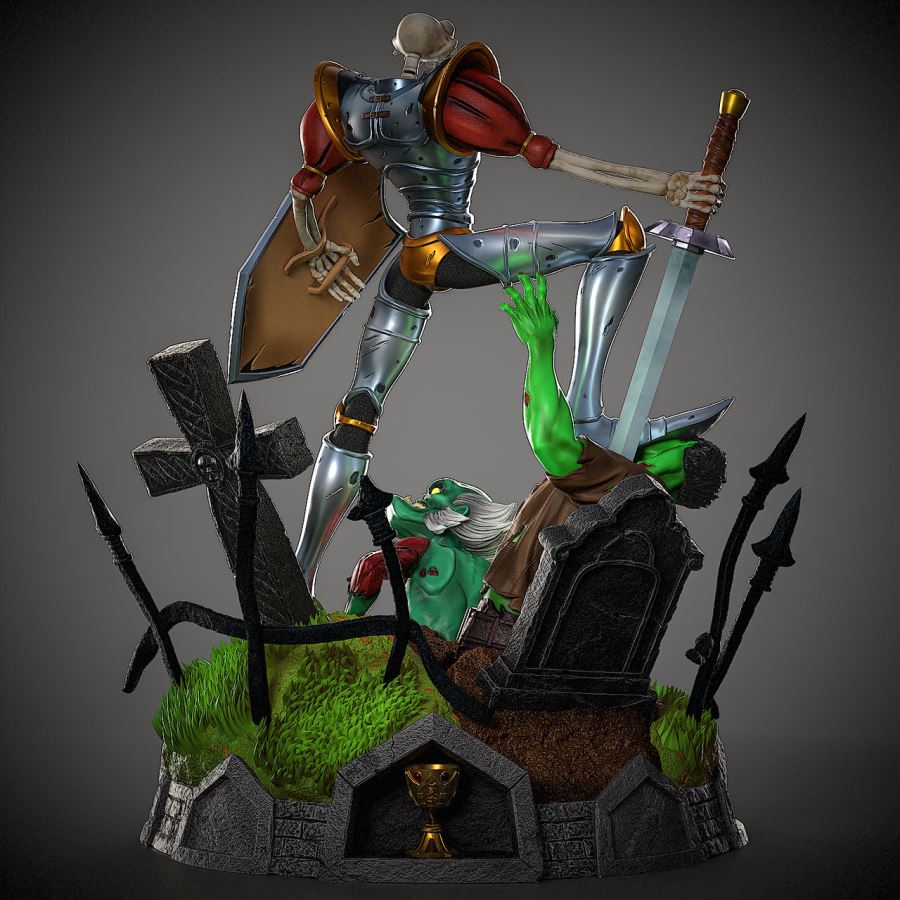 Medievil Diorama