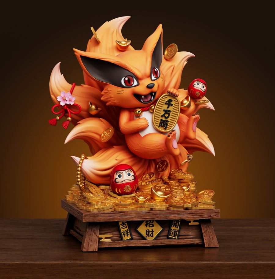 Wealth-Attracting Series - Nine-Tailed Fox