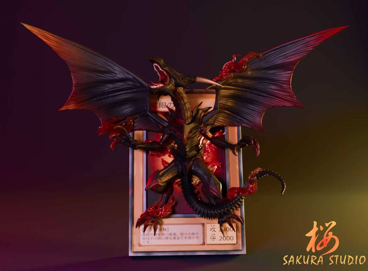 Red-Eyes Black Flare Dragon - Digimon