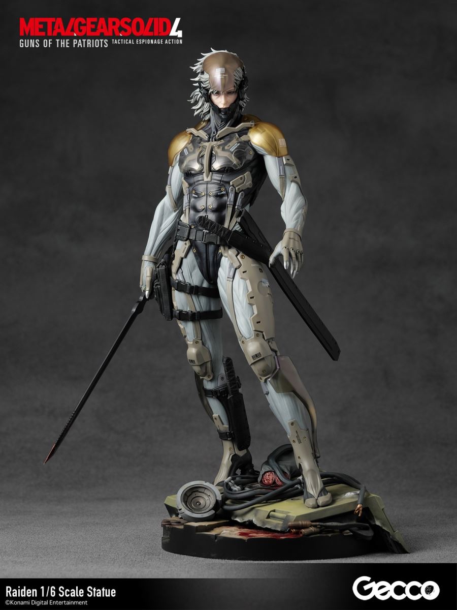 Raiden statue from Metal Gear Solid 4 Guns of the Patriots