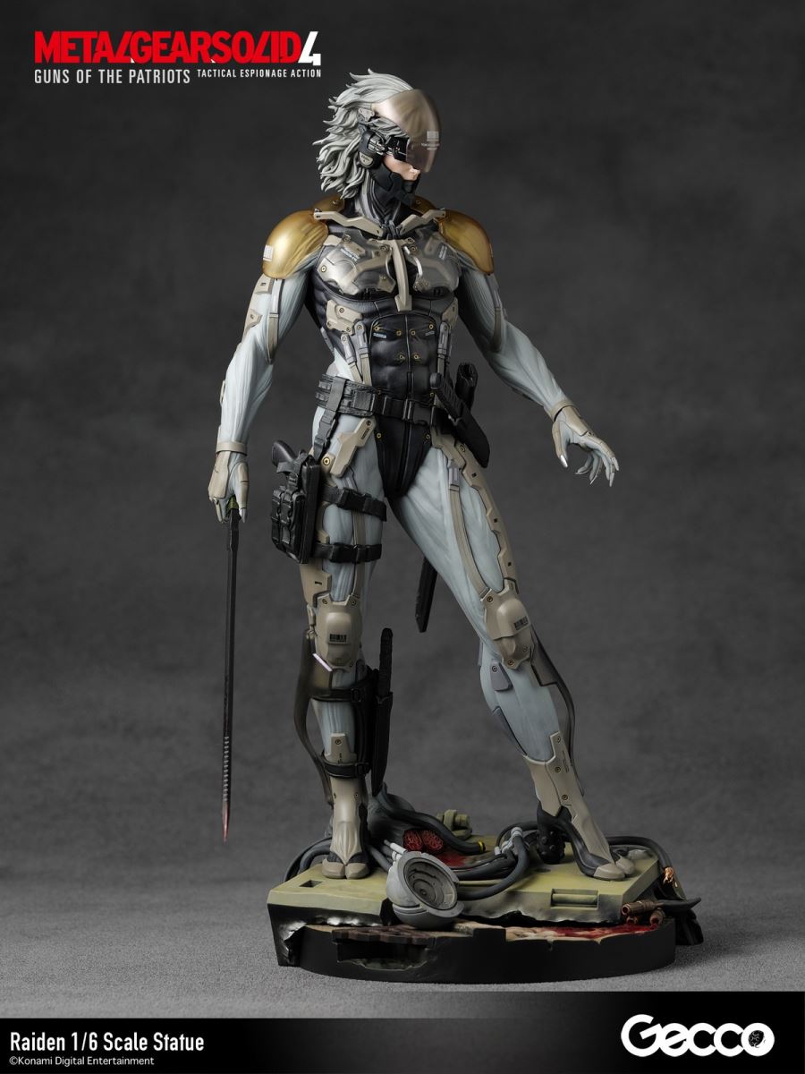 Raiden statue from Metal Gear Solid 4 Guns of the Patriots