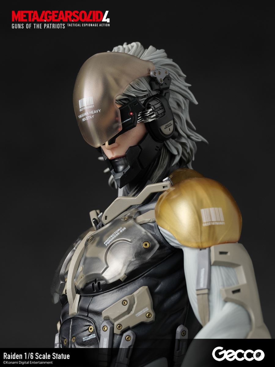 Raiden statue from Metal Gear Solid 4 Guns of the Patriots