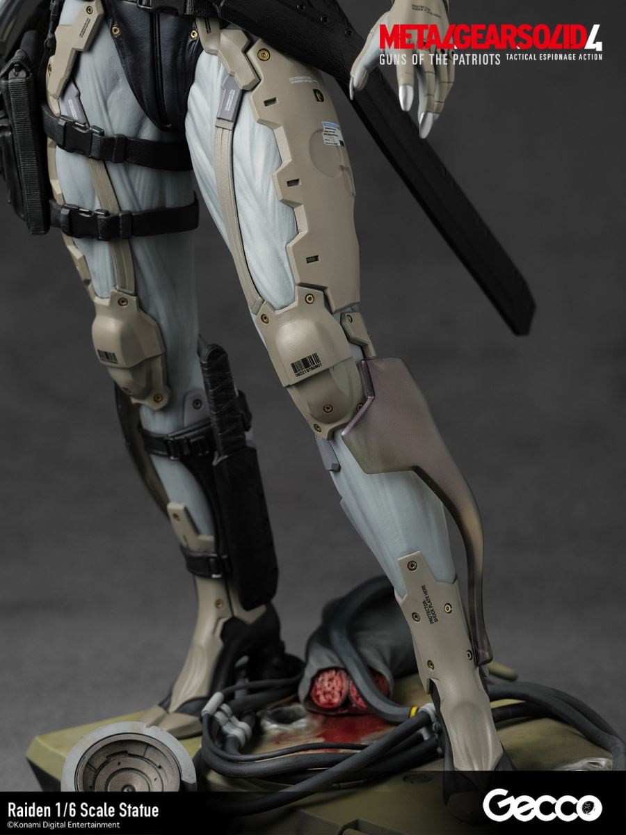 Raiden statue from Metal Gear Solid 4 Guns of the Patriots