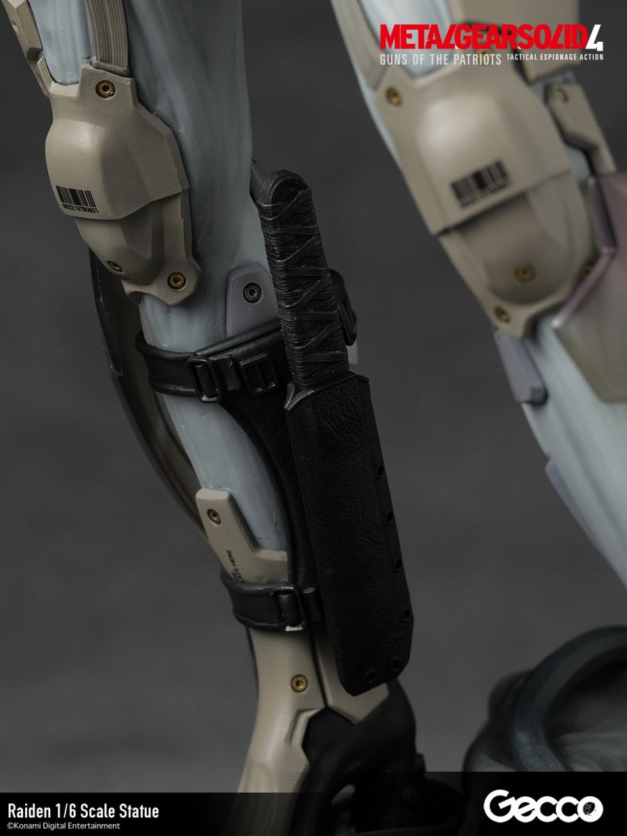 Raiden statue from Metal Gear Solid 4 Guns of the Patriots