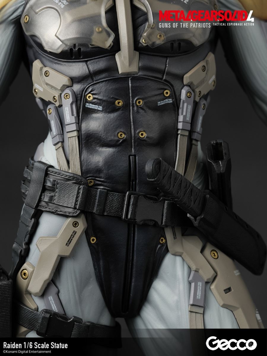 Raiden statue from Metal Gear Solid 4 Guns of the Patriots