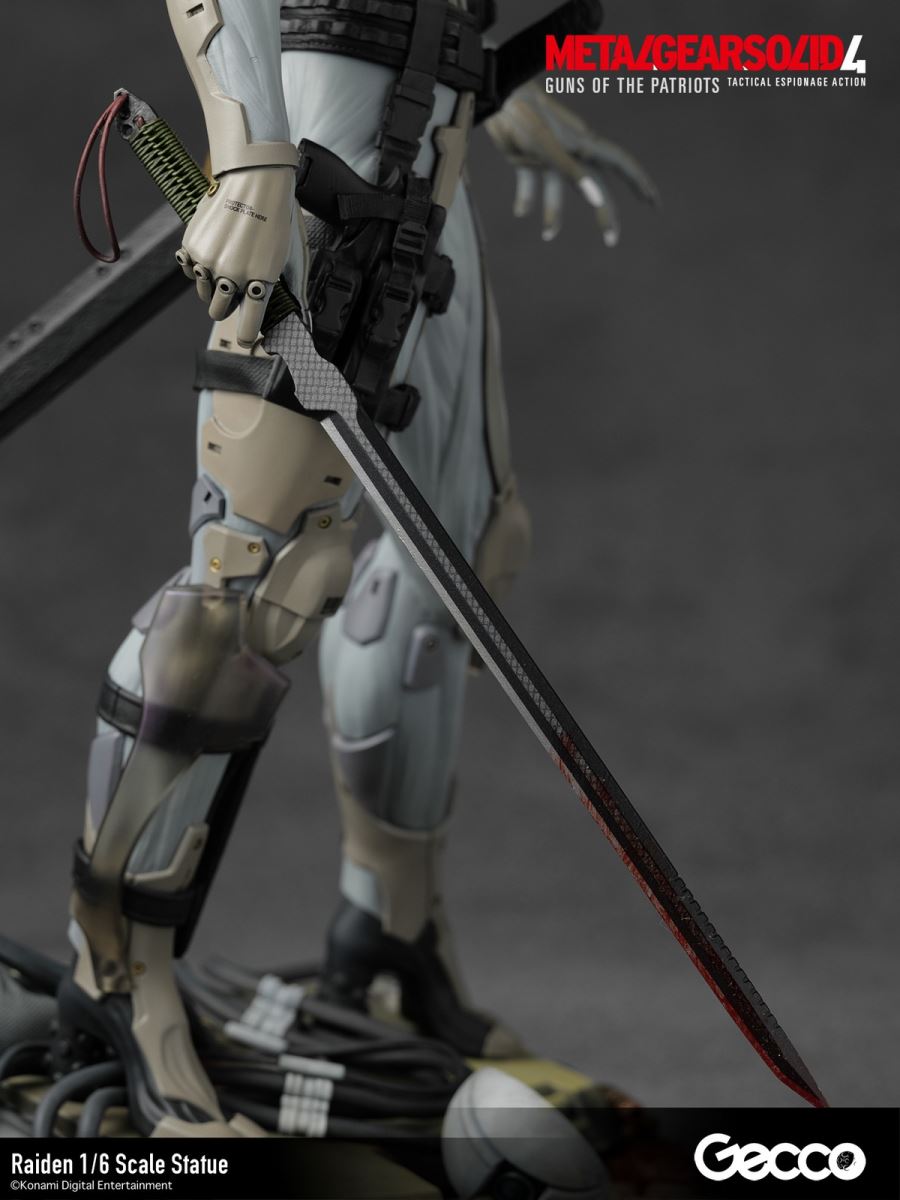Raiden statue from Metal Gear Solid 4 Guns of the Patriots