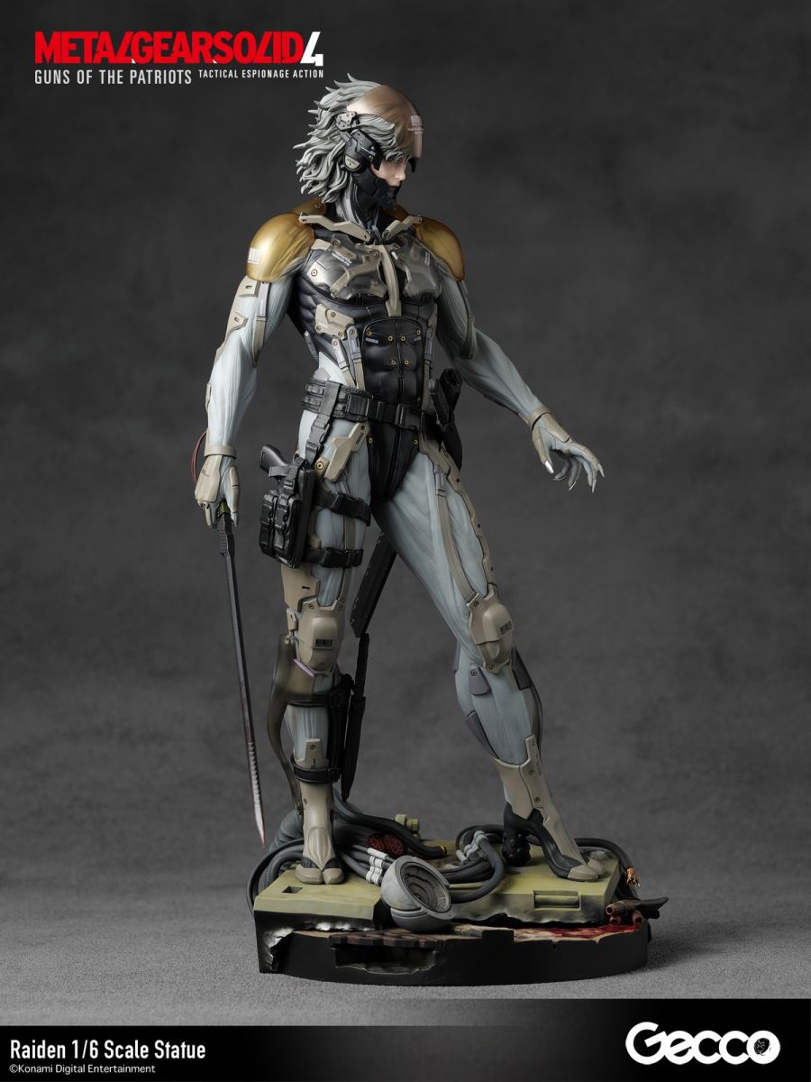 Raiden statue from Metal Gear Solid 4 Guns of the Patriots
