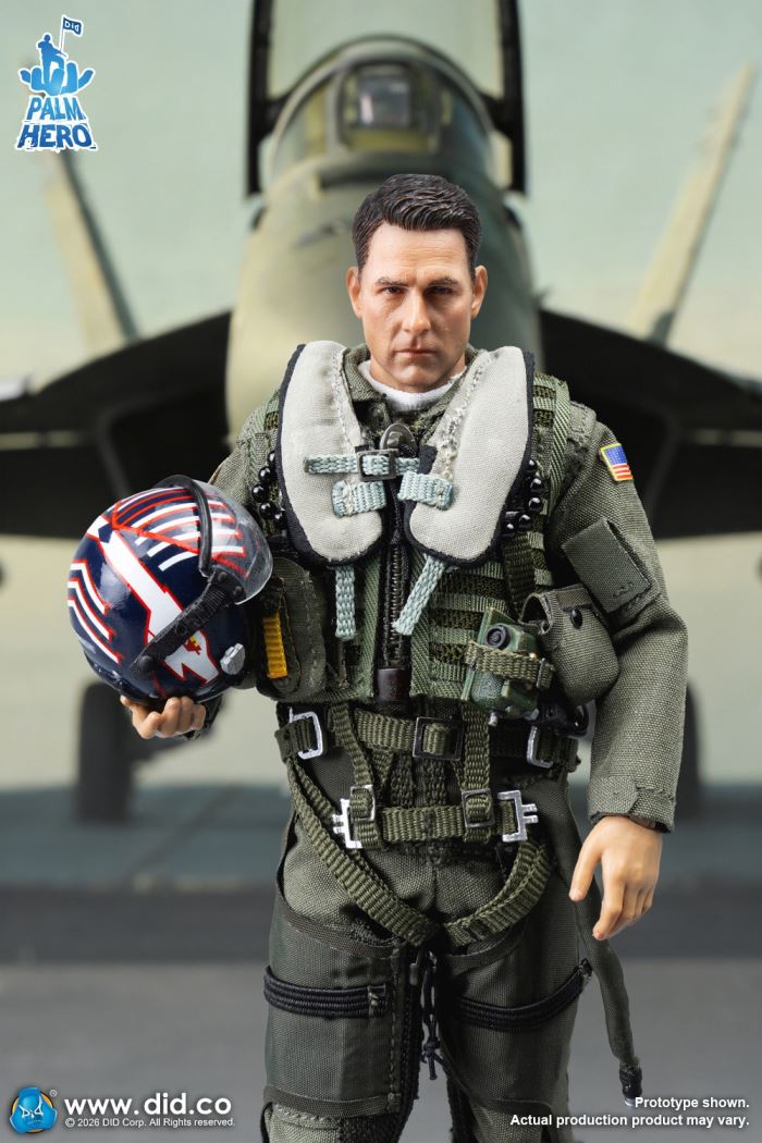 U.S. Navy Fighter Weapons School Instructor and F/A-18E Pilot - Captain Mitchell 1/12
