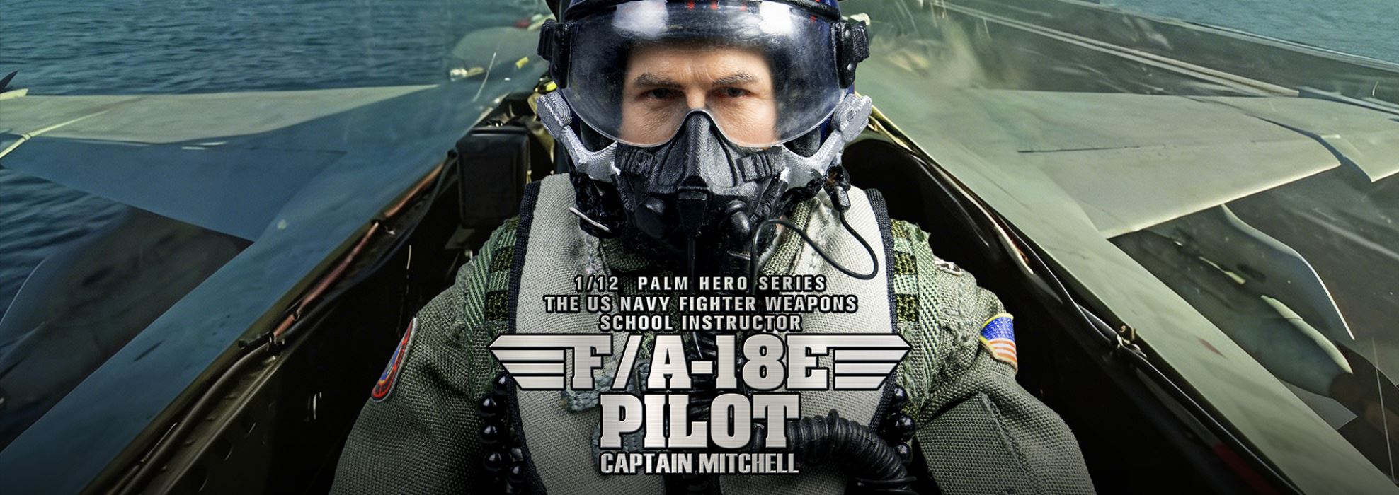 U.S. Navy Fighter Weapons School Instructor and F/A-18E Pilot - Captain Mitchell 1/12