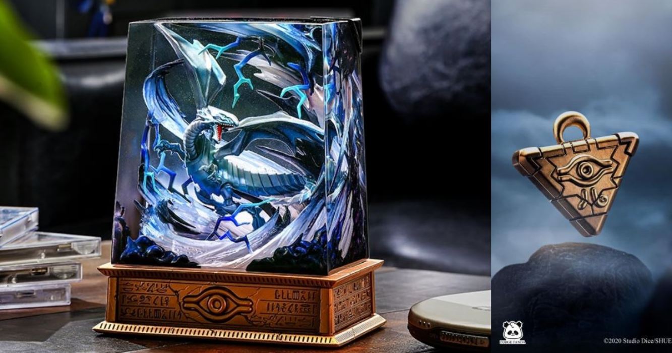 Yu-Gi-Oh! Blue-Eyes White Dragon Diorama LED Lamp