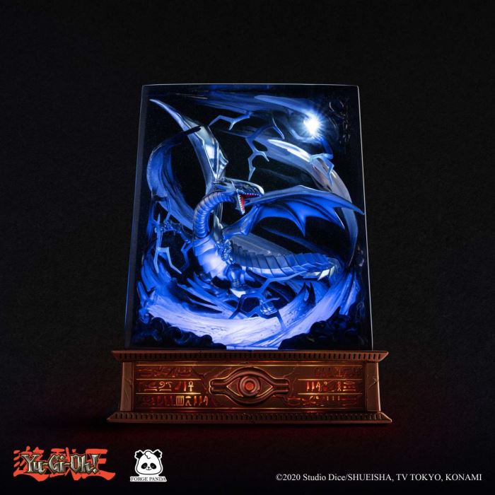 Yu-Gi-Oh! Blue-Eyes White Dragon Diorama LED Lamp
