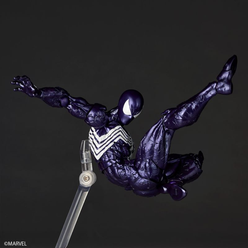 Revoltech Amazing Yamaguchi Symbiote Spider-Man (Purple Ver.)