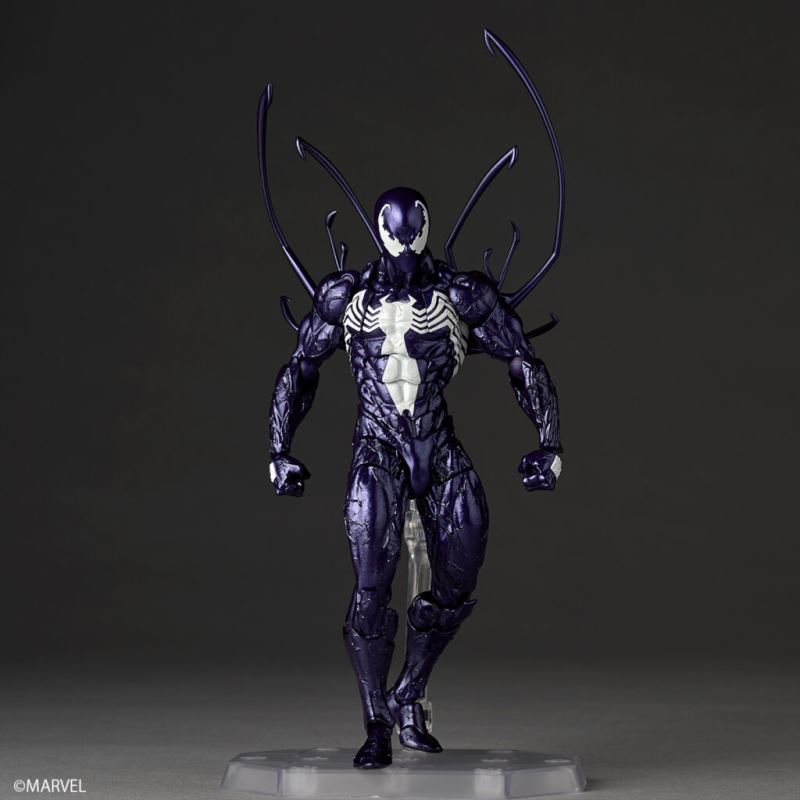 Revoltech Amazing Yamaguchi Symbiote Spider-Man (Purple Ver.)