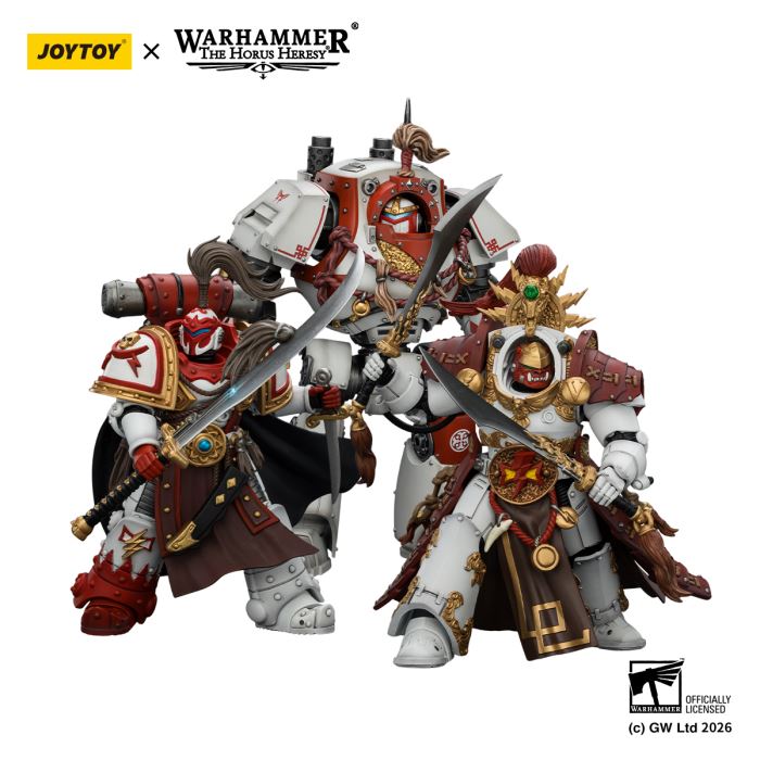 White Scar Legion - Qin Xia Khan's Guard Commander / Shib Khan's Redeemer / Defiant Fearless Mech 1/18