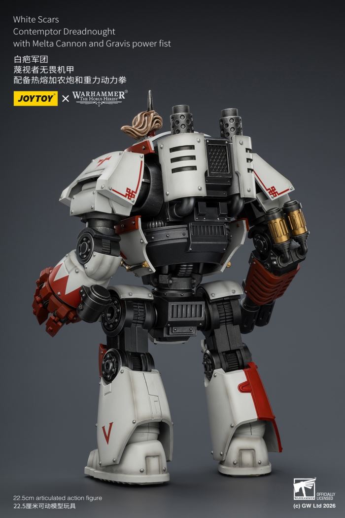 White Scar Legion - Qin Xia Khan's Guard Commander / Shib Khan's Redeemer / Defiant Fearless Mech 1/18
