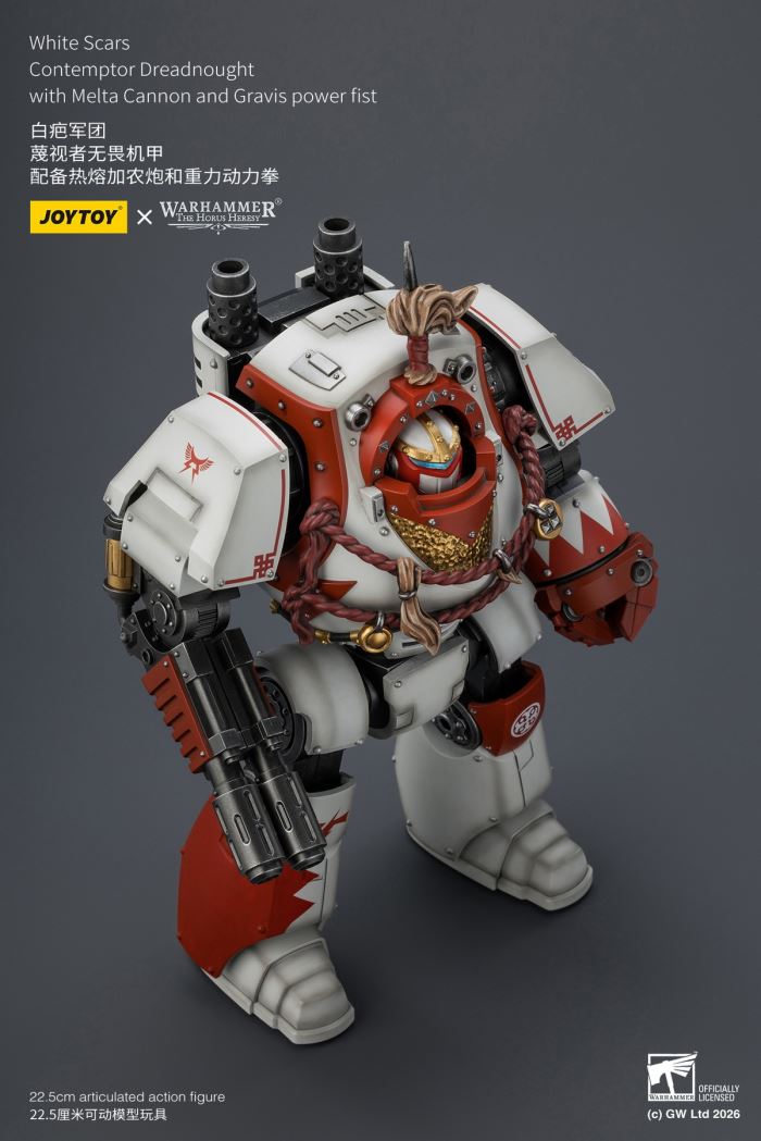 White Scar Legion - Qin Xia Khan's Guard Commander / Shib Khan's Redeemer / Defiant Fearless Mech 1/18