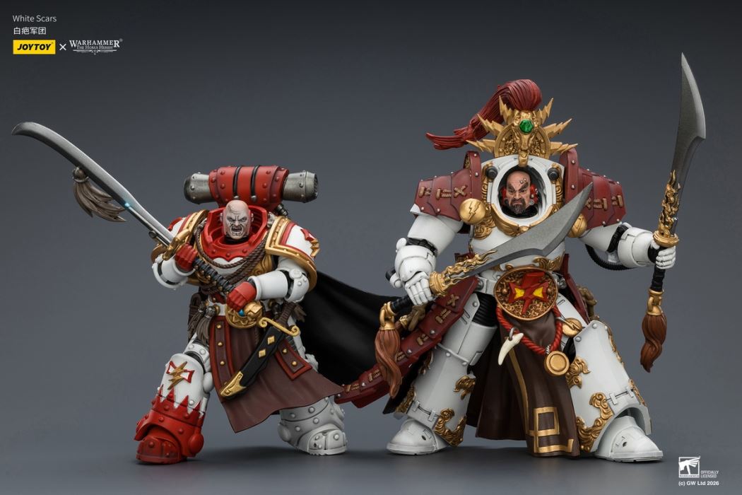 White Scar Legion - Qin Xia Khan's Guard Commander / Shib Khan's Redeemer / Defiant Fearless Mech 1/18