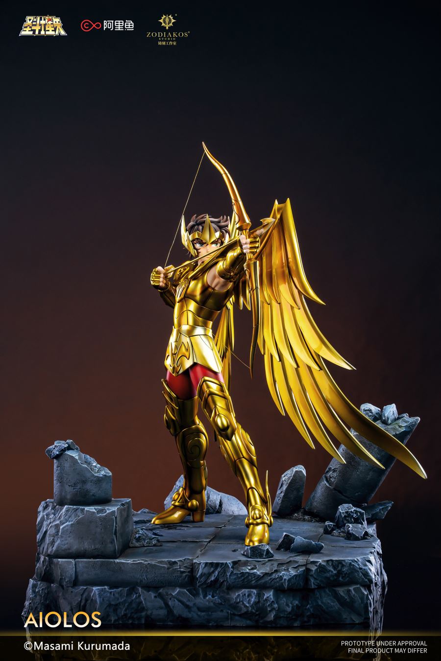 Gold Saint Aiolos [Licensed] 1/6