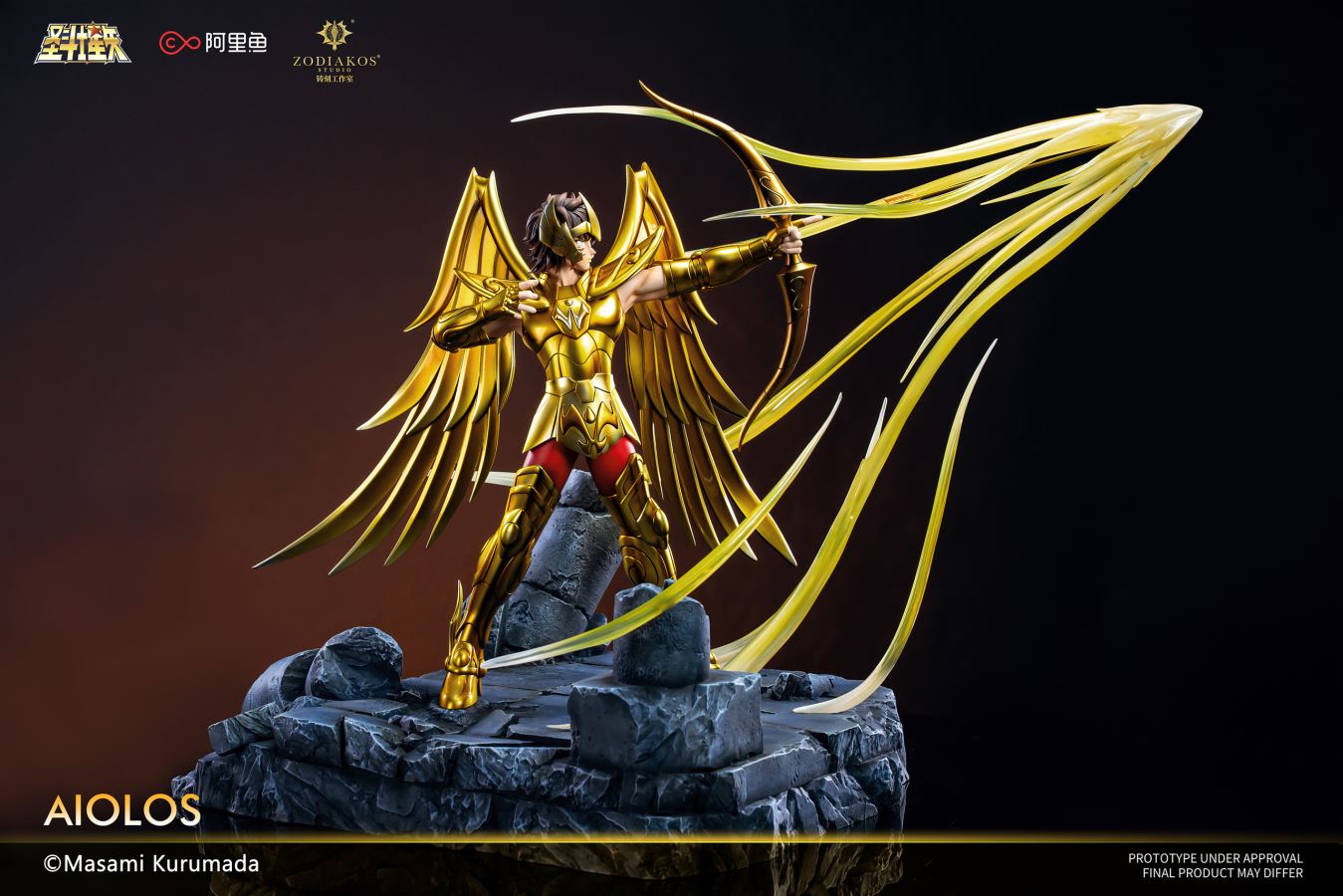Gold Saint Aiolos [Licensed] 1/6