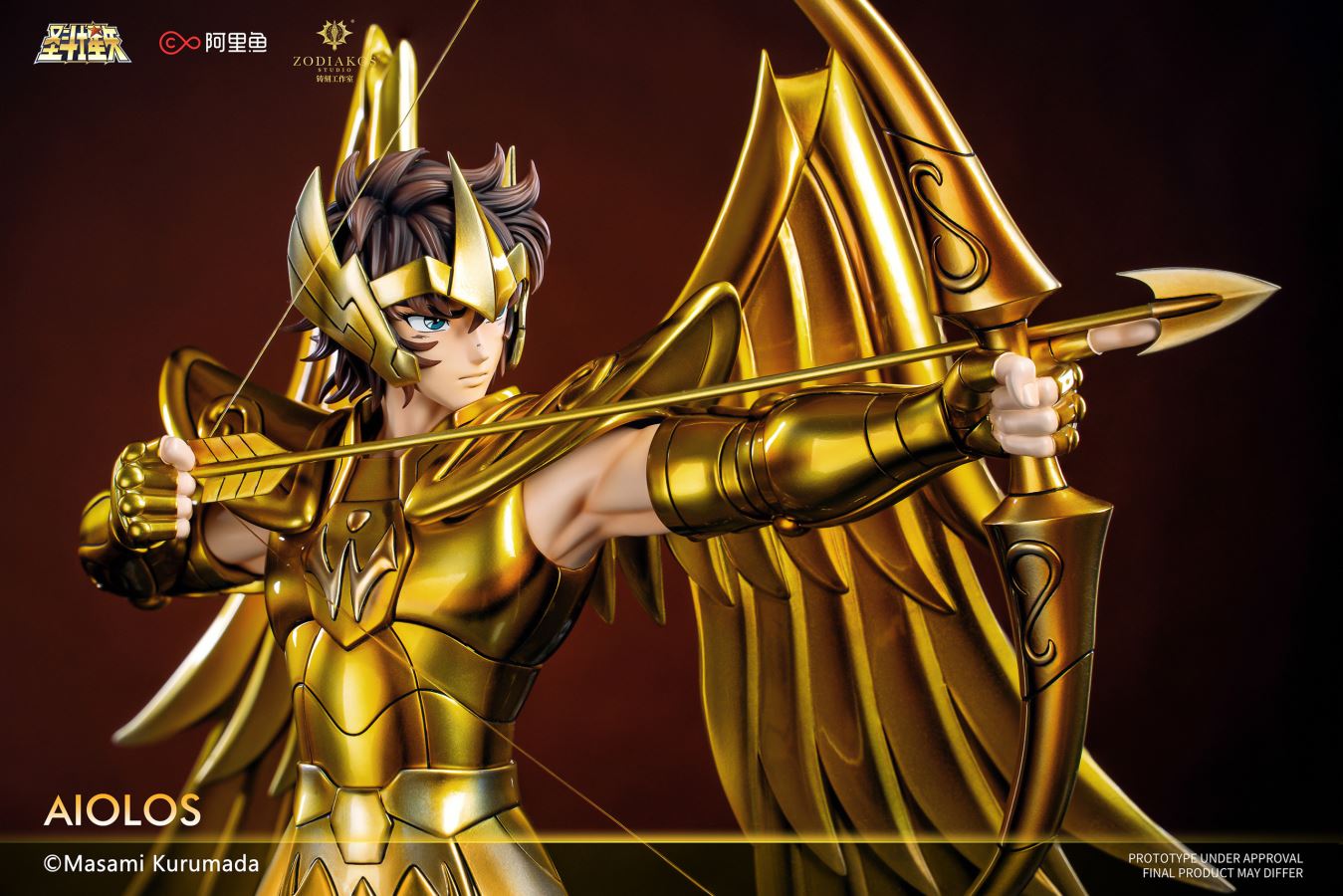 Gold Saint Aiolos [Licensed] 1/6