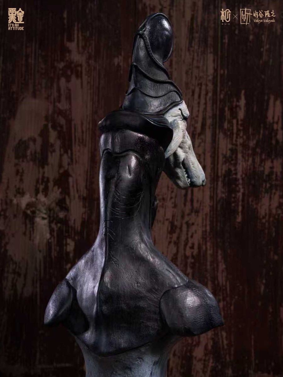 Four Gods Seals - White Tiger Black Gold Paint Version