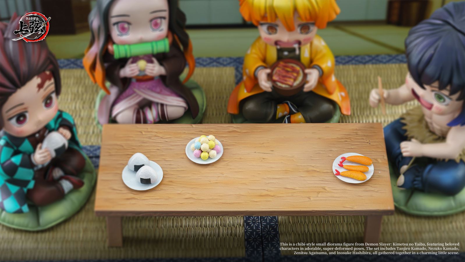 Q ver Tanjiro & Nezuko & Zenitsu & Inosuke - Demon Slayer