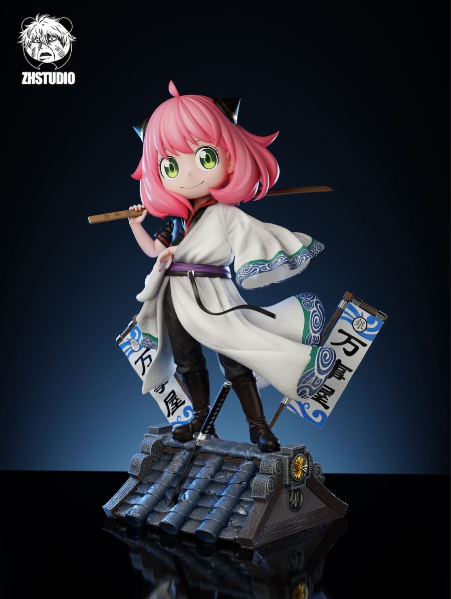 Anya cos Sakata Gintoki