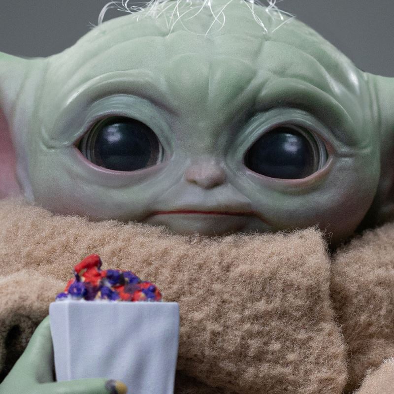 Grogu Always Curious