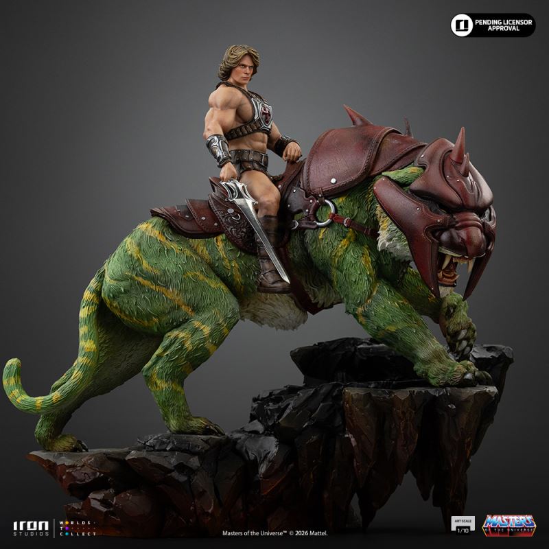 He-Man and Battle Cat Deluxe 1/10
