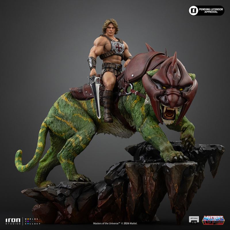 He-Man and Battle Cat Deluxe 1/10