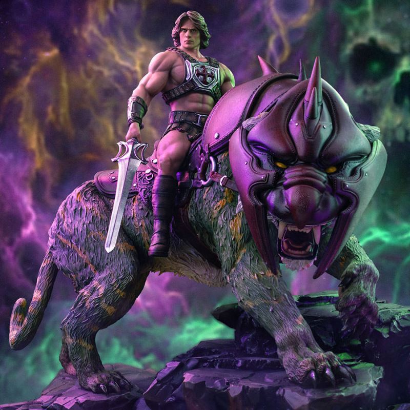 He-Man and Battle Cat Deluxe 1/10