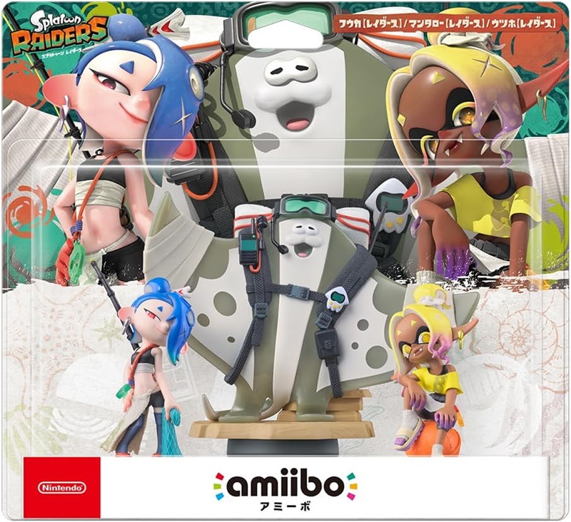 amiibo Fuuka/Utsuho/Mantaro [Raiders] (Splatoon Series)