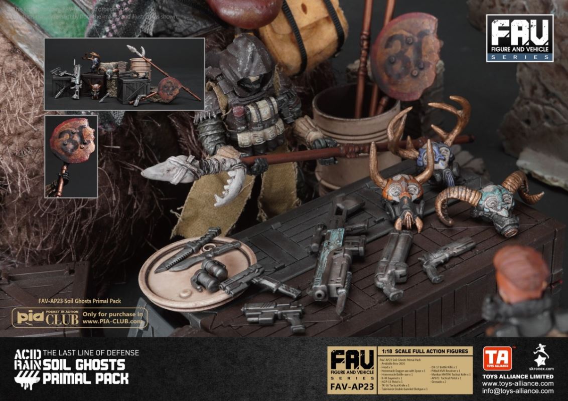 FAV-AP22 Soil Ghosts Gray-Tech Pack