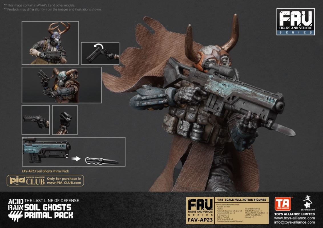 FAV-AP22 Soil Ghosts Gray-Tech Pack