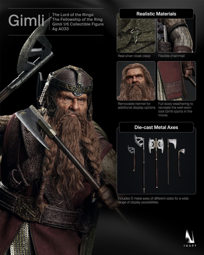 Gimli - The Lord of the Rings 1/6