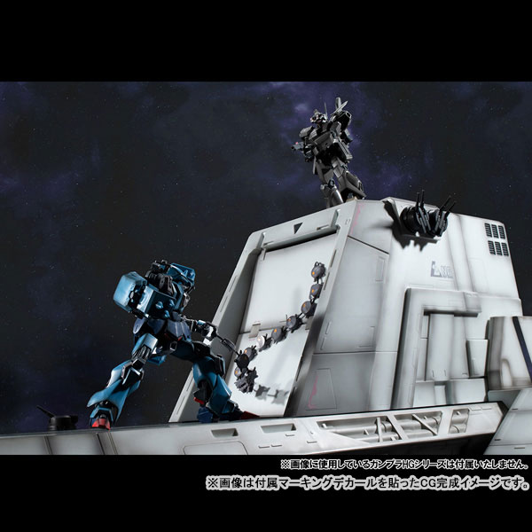 Realistic Model Series Mobile Suit Gundam Unicorn 1/144 HG Nahel Argama Catapult Deck (UC ver.)