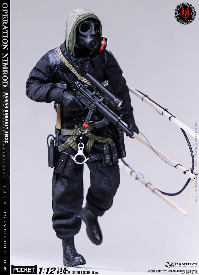 OPERATION NIMROD 1980 IRANIAN EMBASSY SIEGE 22 SAS CRW 1/12